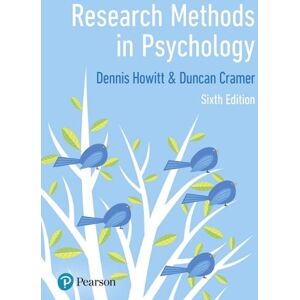 Dennis Howitt Research Methods in Psychology Dennis Howitt Research Methods in Psychology