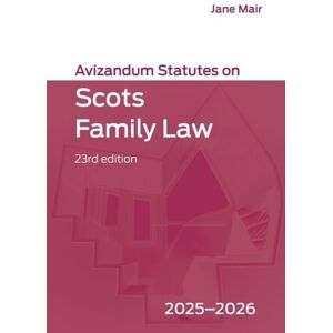 Jane Mair Avizandum Statutes on Scots Family Law Jane Mair Avizandum Statutes on Scots Family Law