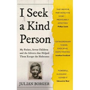 Julian Borger I Seek a Kind Person Julian Borger I Seek a Kind Person