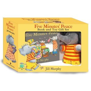 Jill Murphy Five Minutes' Peace Book and Toy Gift Set Jill Murphy Five Minutes' Peace Book and Toy Gift Set