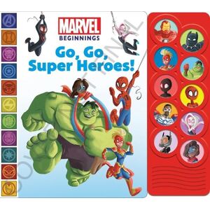 P I Kids Marvel Beginnings Go Go Supernheroes Sound Listen & Learn P I Kids Marvel Beginnings Go Go Supernheroes Sound Listen & Learn