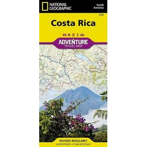 National Geographic Maps Costa Rica National Geographic Maps Costa Rica