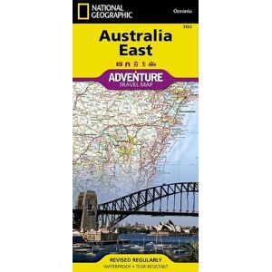 National Geographic Maps Australia, East National Geographic Maps Australia, East