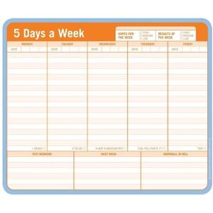 Knock Knock Mousepad: 5 Days a Week Knock Knock Mousepad: 5 Days a Week