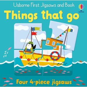 Matthew Oldham Usborne Things That Go 4Pc Jigsaw Matthew Oldham Usborne Things That Go 4Pc Jigsaw