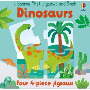Matthew Oldham Usborne Dinosaur 4Pc Jigsaw Matthew Oldham Usborne Dinosaur 4Pc Jigsaw