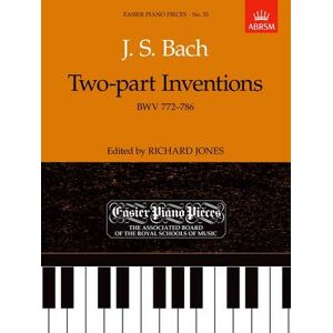 Richard Jones Two-part Inventions, BWV 772-786 Richard Jones Two-part Inventions, BWV 772-786