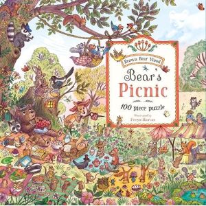 Freya Hartas Bears Picnic 100Pc Jigsaw Freya Hartas Bears Picnic 100Pc Jigsaw