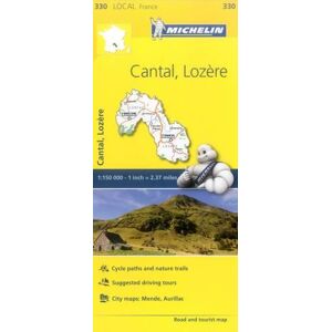 Cantal, Lozire - Michelin Local Map 330 Cantal, Lozire - Michelin Local Map 330