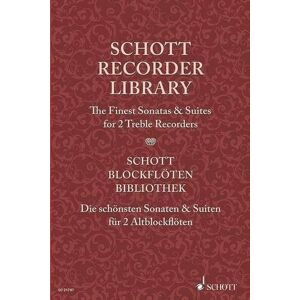 Hal Leonard Publishing Corporation Schott Recorder Library Hal Leonard Publishing Corporation Schott Recorder Library