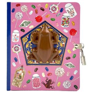 Insight Editions Harry Potter: Chocolate Frog Squishy Lock & Key Diary Insight Editions Harry Potter: Chocolate Frog Squishy Lock & Key Diary
