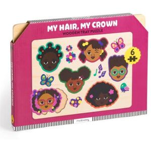 Mudpuppy My Hair, My Crown Wooden Tray Puzzle Mudpuppy My Hair, My Crown Wooden Tray Puzzle