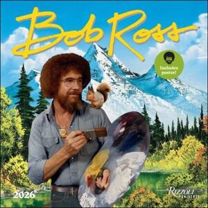 2026 Bob Ross Wall Calendar 2026 Bob Ross Wall Calendar