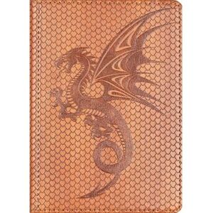 A5 Notebook Vegan Leather Artisan Dragon A5 Notebook Vegan Leather Artisan Dragon