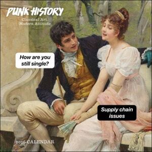 Kate Roberts 2026 Punk History Wall Calendar Kate Roberts 2026 Punk History Wall Calendar