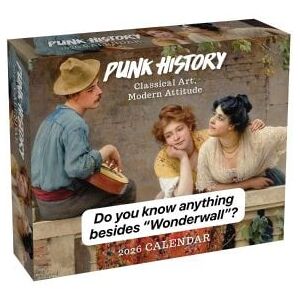 Kate Roberts 2026 Punk History Boxed Calendar Kate Roberts 2026 Punk History Boxed Calendar
