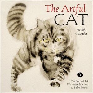 Endre Penovác 2026 The Artful Cat Wall Calendar Endre Penovác 2026 The Artful Cat Wall Calendar