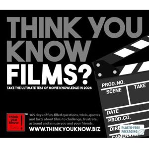 2026 Think You Know Films Boxed Calendar 2026 Think You Know Films Boxed Calendar