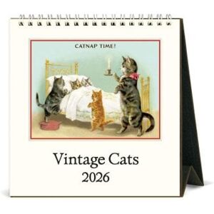 2026 Vintage Cats Desk Calendar 2026 Vintage Cats Desk Calendar
