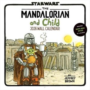 Jeffrey Brown 2026 Mandalorian And Child Wall Calendar Jeffrey Brown 2026 Mandalorian And Child Wall Calendar
