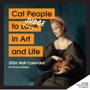 Nicole Tersigni 2026 Cat People To Judge Wall Calendar Nicole Tersigni 2026 Cat People To Judge Wall Calendar