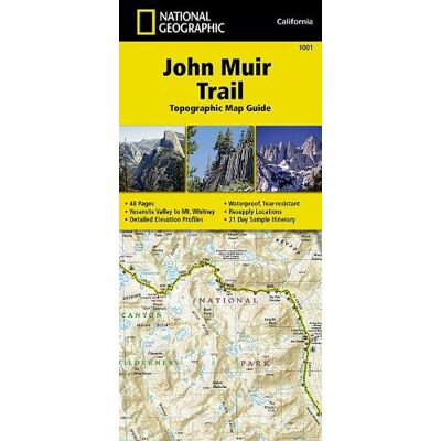 Nat Geo Maps John Muir Trail Map Nat Geo Maps John Muir Trail Map