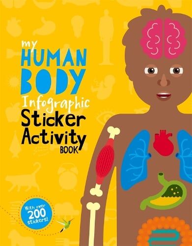 Jo Dearden My Human Body Infographic Sticker Activity Book