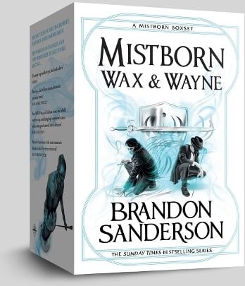Brandon Sanderson Mistborn Wax & Wayne The Complete Series