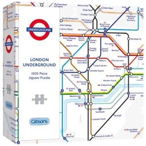 Tube Map 1000 Pc Jigsaw Puzzle