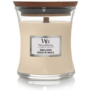 Woodwick Vanilla Bean Candle, Mini Woodwick Vanilla Bean Candle, Mini