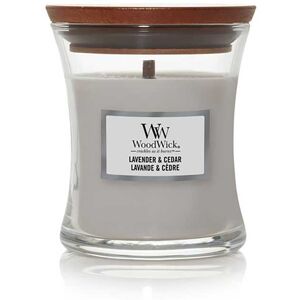 Woodwick Lavender & Cedar Candle, Mini Woodwick Lavender & Cedar Candle, Mini