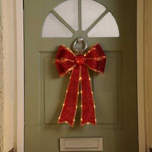 Festive Light Up Bow, Large Festive Light Up Bow, Large