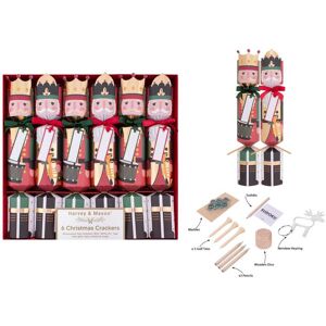RSW International Nutcracker Christmas Crackers, 12", 6 Pack, RSW International Nutcracker Christmas Crackers, 12", 6 Pack,