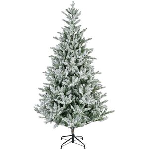 Kaemingk Everlands Allison Pine Artificial Snowy Christmas Tree, 7ft Kaemingk Everlands Allison Pine Artificial Snowy Christmas Tree, 7ft