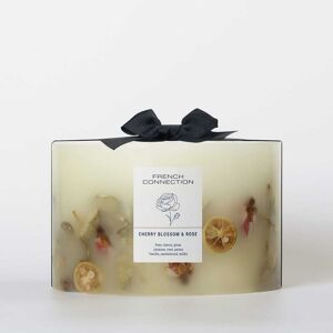 French Connection Cherry Blossom & Rose Candle, 1.5kg, White Floral French Connection Cherry Blossom & Rose Candle, 1.5kg, White Floral