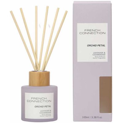 French Connection Orchid Petal 100ml Reed Diffuser - Reed Diffuser French Connection Orchid Petal 100ml Reed Diffuser - Reed Diffuser