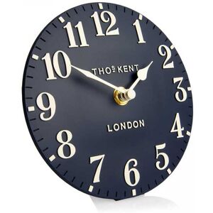 Thomas Kent Arabic Mantel Clock, 15cm, Ink Blue Thomas Kent Arabic Mantel Clock, 15cm, Ink Blue