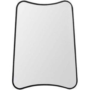 Gallery Kurva Rectangular Mirror, 81x61cm, Black Gallery Kurva Rectangular Mirror, 81x61cm, Black