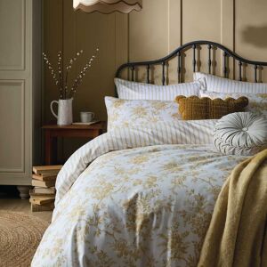 Laura Ashley Walled Garden Duvet Set, Single, Ochre Yellow Laura Ashley Walled Garden Duvet Set, Single, Ochre Yellow