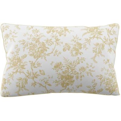 Laura Ashley Walled Garden Standard Pillowcase Pair, Ochre Yellow Laura Ashley Walled Garden Standard Pillowcase Pair, Ochre Yellow