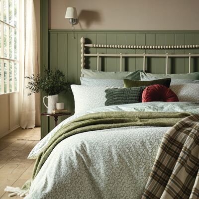 Laura Ashley Sweet Alyssum Duvet Set, King, Sage Laura Ashley Sweet Alyssum Duvet Set, King, Sage