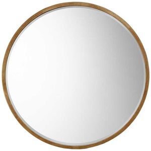Gallery Higgins Round Mirror, 80x80cm, Antique Gold Gallery Higgins Round Mirror, 80x80cm, Antique Gold