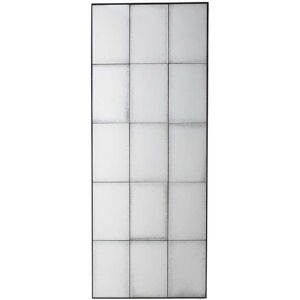 Gallery Boxley Window Pane Rectangular Mirror, 160x62cm, Antique Gold Gallery Boxley Window Pane Rectangular Mirror, 160x62cm, Antique Gold