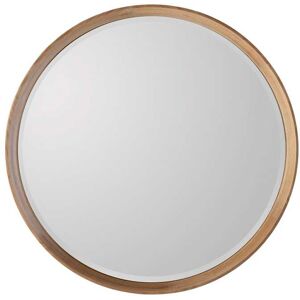Gallery Keaton Round Oak Mirror, 74x74cm, Oak Gallery Keaton Round Oak Mirror, 74x74cm, Oak