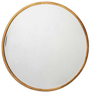 Gallery Higgins Round Mirror, 60x60cm, Antique Gold Gallery Higgins Round Mirror, 60x60cm, Antique Gold