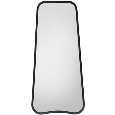 Gallery Kurva Leaner Mirror, 123x57cm, Black Gallery Kurva Leaner Mirror, 123x57cm, Black