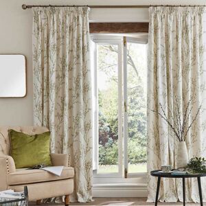 Laura Ashley Pussy Willow Curtains, 162 x 228cm, Off-White Hedgerow Laura Ashley Pussy Willow Curtains, 162 x 228cm, Off-White Hedgerow