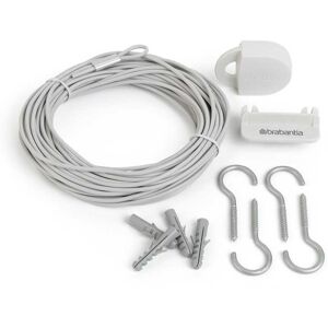Brabantia Clothes Line Set, White Brabantia Clothes Line Set, White