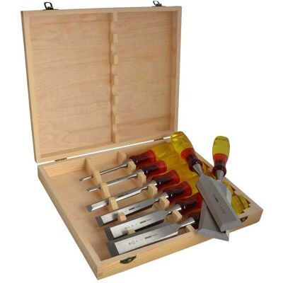 Irwin Splitproof Chisel Set, 8 Piece Irwin Splitproof Chisel Set, 8 Piece