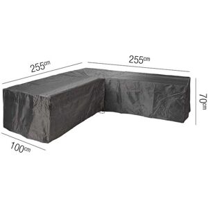 Aerocover Weather Resistant Outdoor Corner Sofa Cover, L-Shape, 255x255x100x70cm Aerocover Weather Resistant Outdoor Corner Sofa Cover, L-Shape, 255x255x100x70cm
